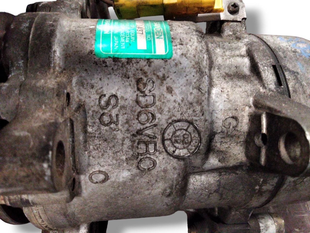 Compressore aria condizionata clima Peugeot 307 2.0 diesel (2007) cod.SD6VRC - F&P CRASH SRLS - Ricambi Usati
