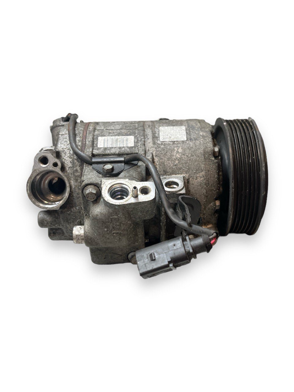 Compressore Aria Condizionata Clima Volkswagen Polo 9N ( 1.2b - 2004 ) cod : 6Q0820808G - F&P CRASH SRLS - Ricambi Usati