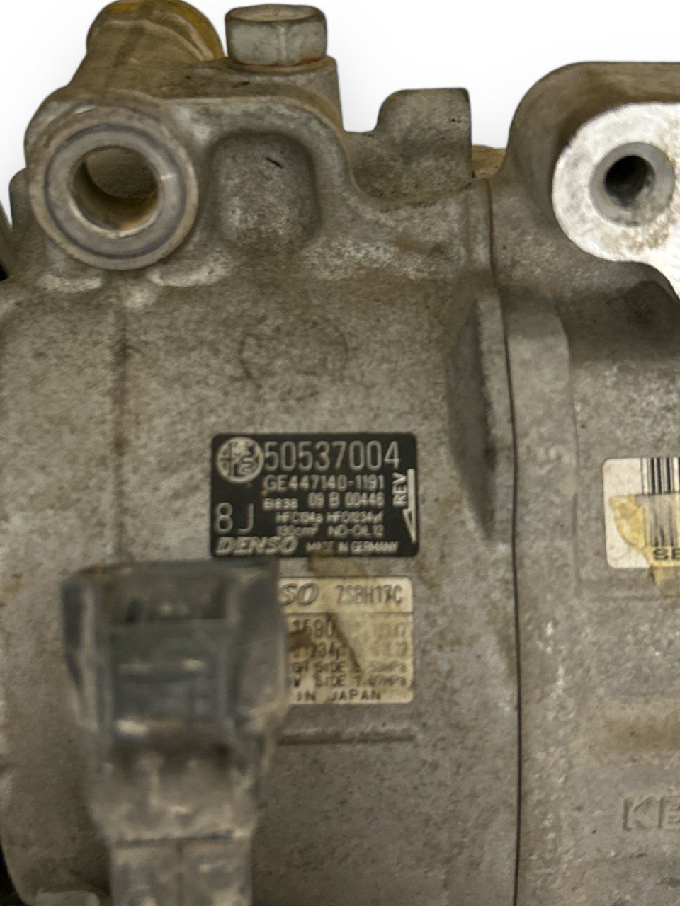 Compressore Aria Condizionata (DENSO) Alfa Romeo Stelvio Serie (949) 2.2d (2016 > ) cod.50537004 - F&P CRASH SRLS - Ricambi Usati