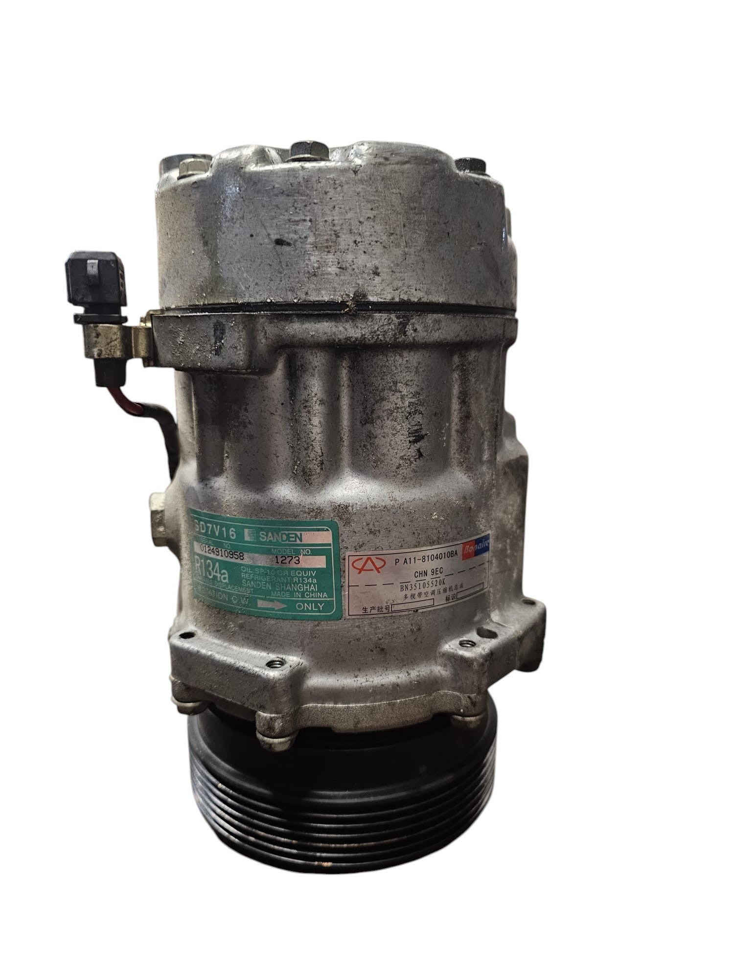 Air Conditioning Compressor DR 5 2.0 Petrol Code:A11 - 8104010BA (2007 - 2013) - F&P CRASH SRLS - Used Parts