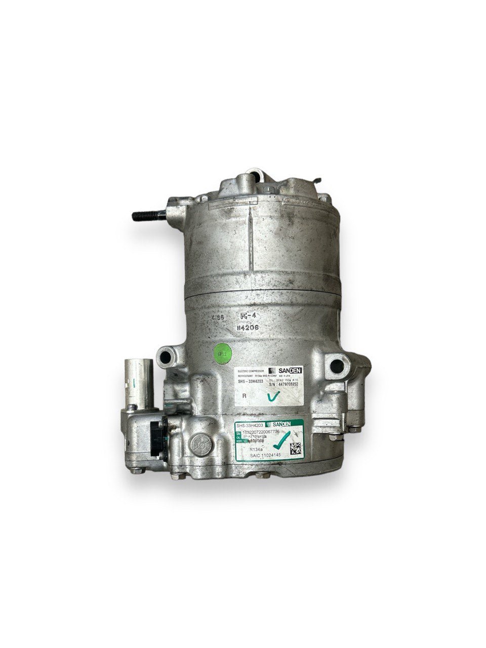 Compressore Aria Condizionata Elettrico MG - ZS EV (2017> ) cod.SHS-33H4203 - F&P CRASH SRLS - Ricambi Usati