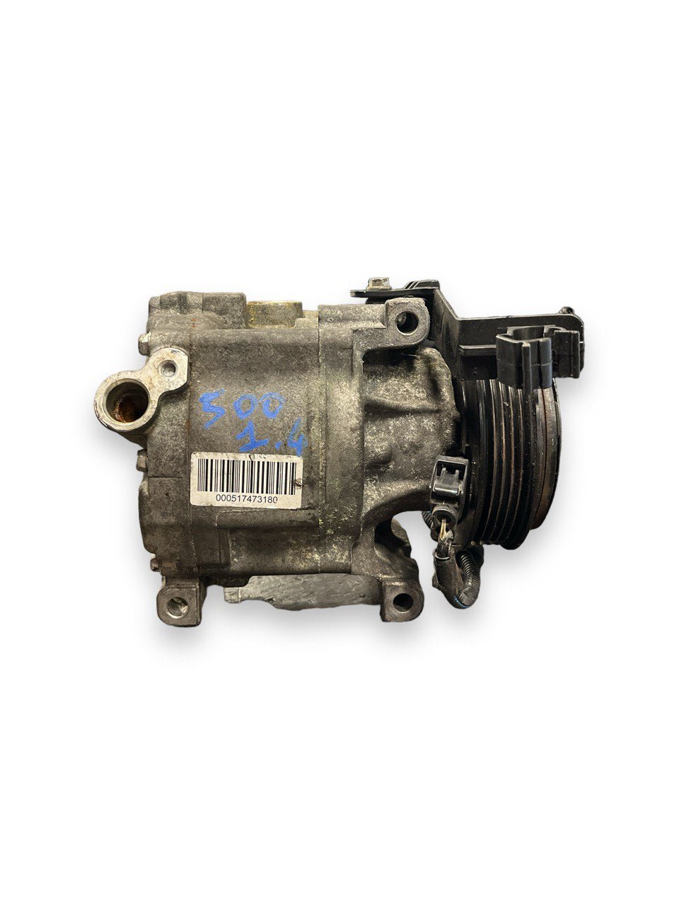 Air Conditioning Compressor Fiat 500 1.4 Petrol (2007>) code: 000517473180 - F&P CRASH SRLS - Used Parts