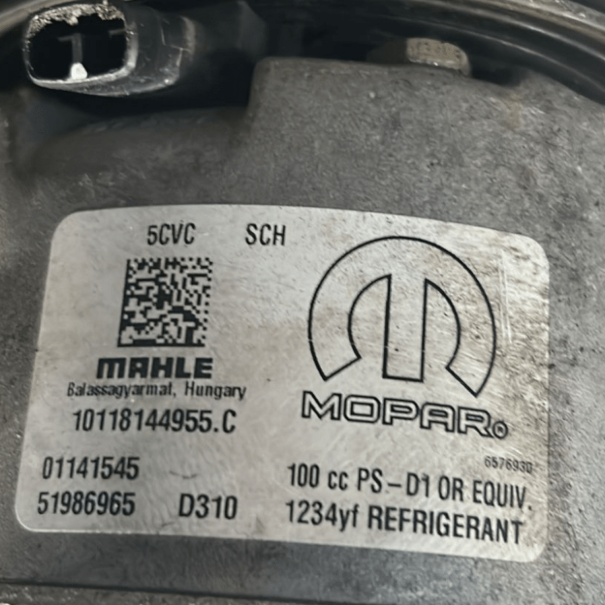 Compressore aria condizionata fiat 500l 1.4 benzina cod:51986965 (2012 > 2022) - F&P CRASH SRLS - Ricambi Usati