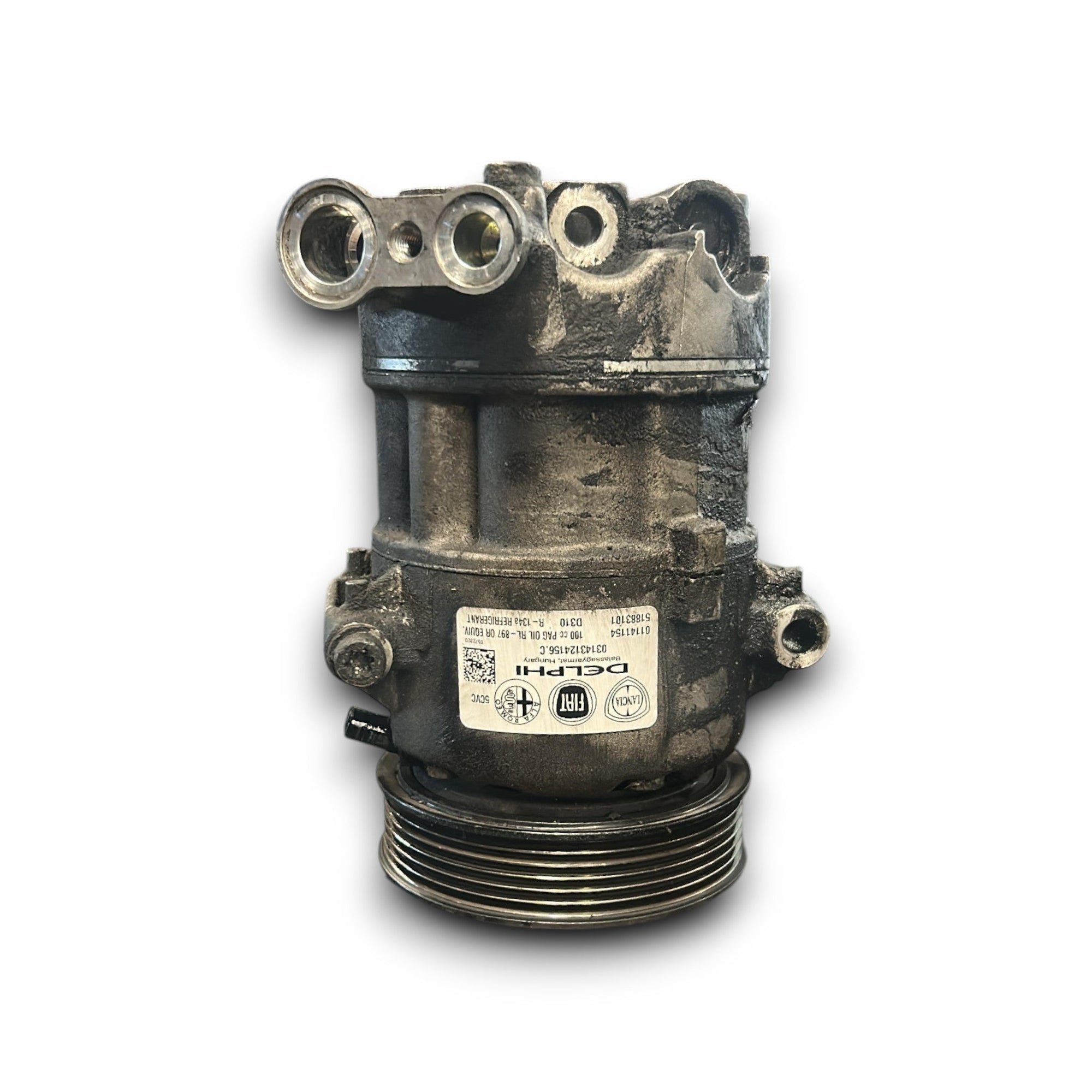 Compressore Aria Condizionata Fiat 500L cod.51883101 1.3 Diesel (2012 > 2022) - F&P CRASH SRLS - Ricambi Usati