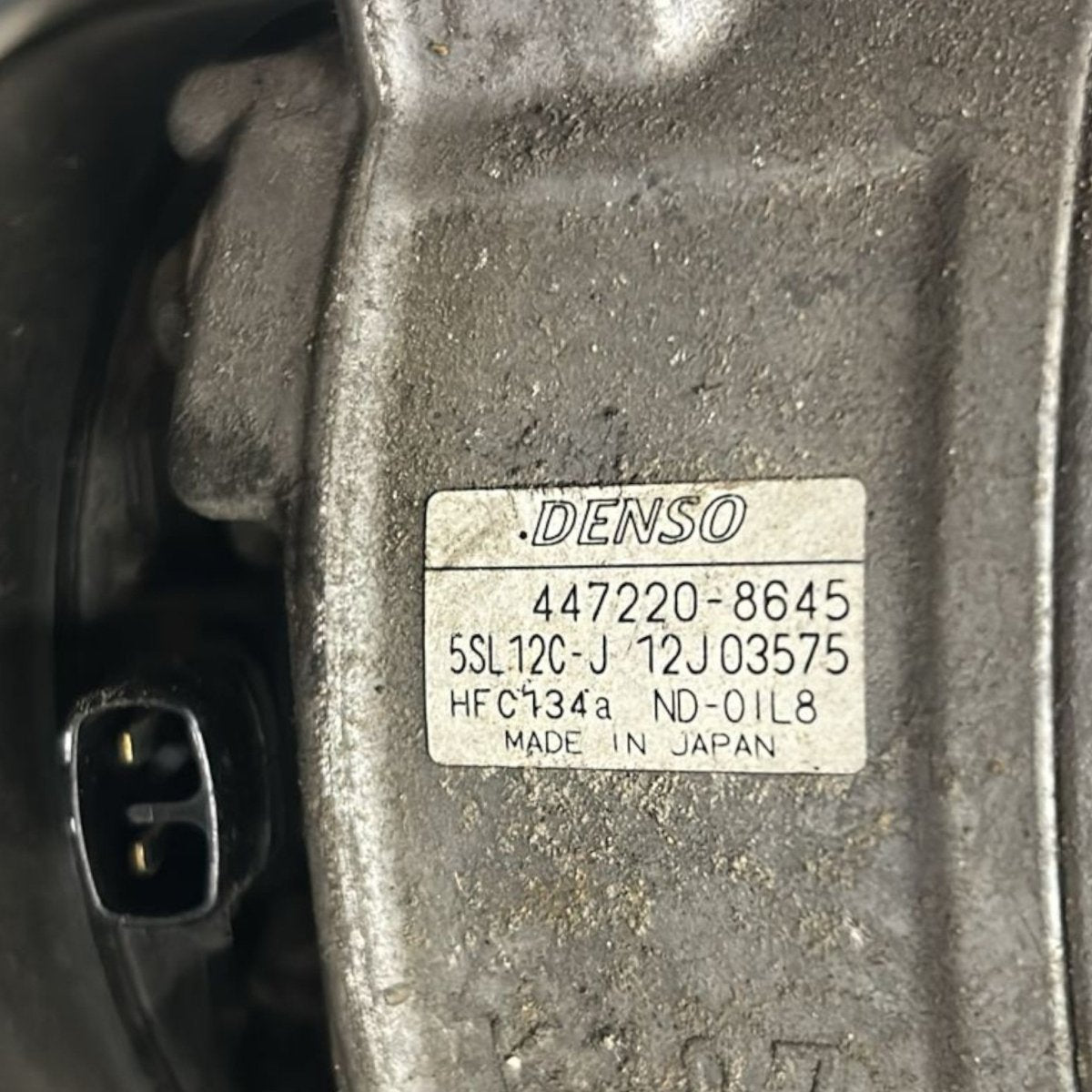 Compressore aria condizionata fiat bravo 1.9 diesel cod:447220 - 8645 (2007 > 2014) - F&P CRASH SRLS - Ricambi Usati