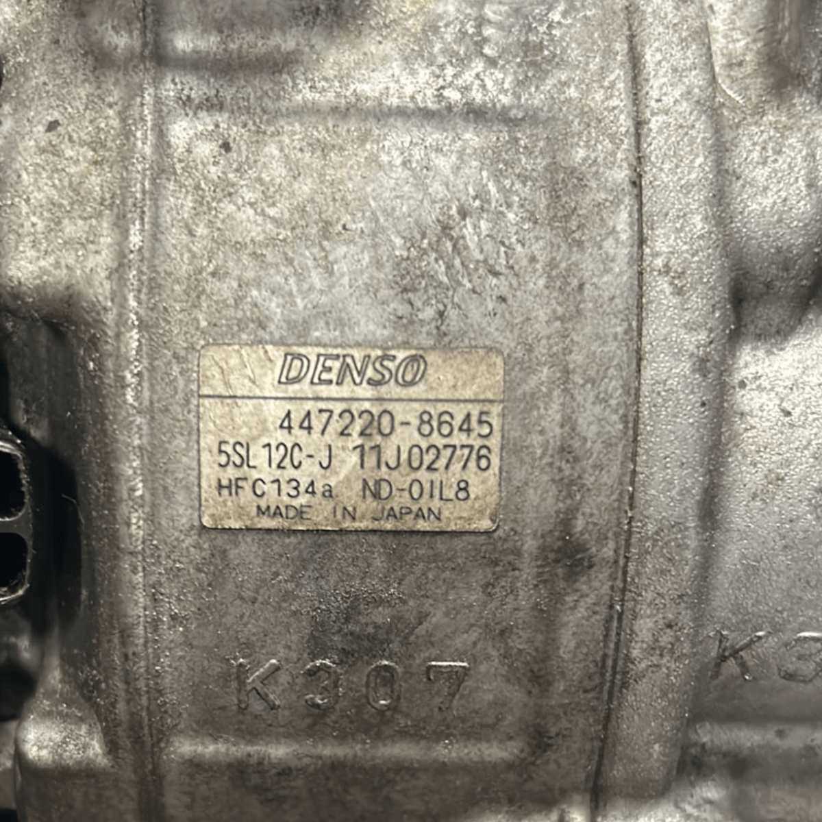 Air Conditioning Compressor Fiat Bravo 1.9 Diesel code:447220 - 8645 (2007 > 2014) - F&P CRASH SRLS - Used Parts