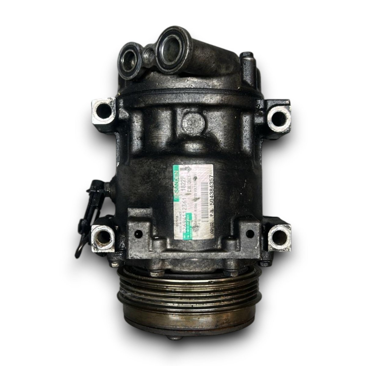 Compressore aria condizionata Fiat Ducato 504384357 2.3 diesel (2006 > 2014) - F&amp;P CRASH SRL - Ricambi Usati