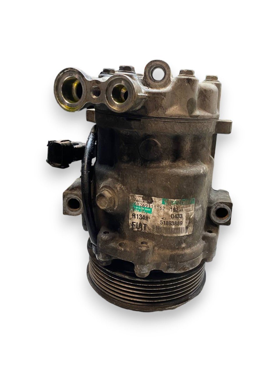Compressore Aria Condizionata Fiat Grande Punto 1.2 Benzina (2007) cod: 51893889 - F&amp;P CRASH SRLS - Ricambi Usati