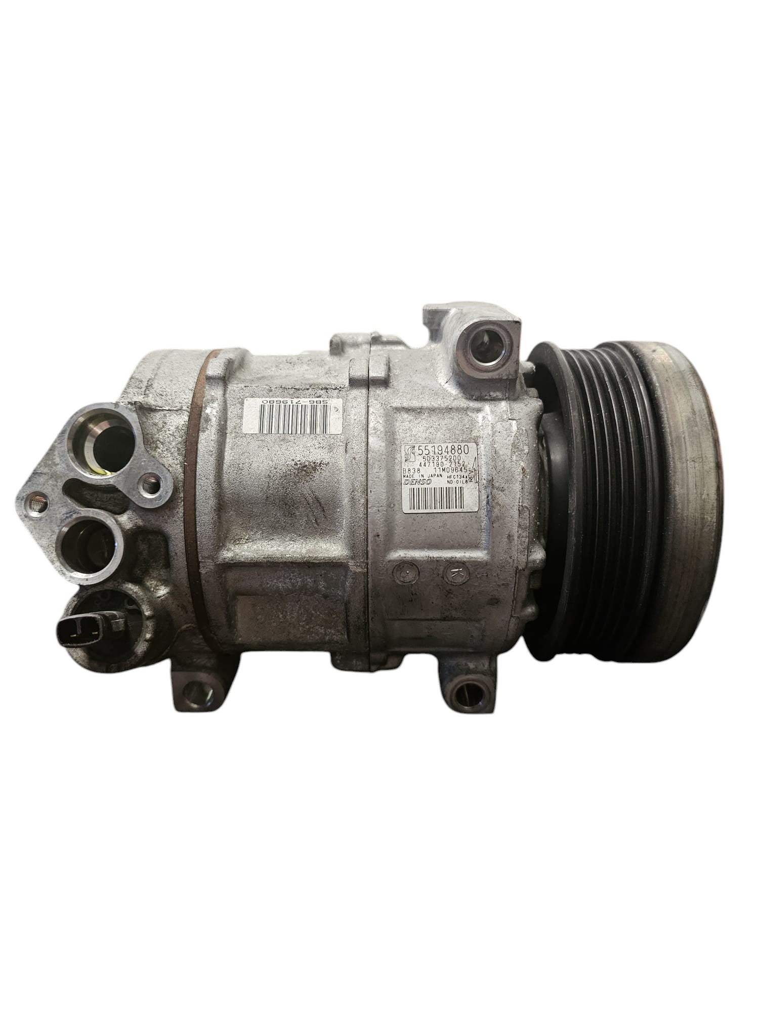 Air Conditioning Compressor Fiat Grande Punto 1.2 Petrol Code:55194880 (2005 - 2018) - F&P CRASH SRLS - Used Parts