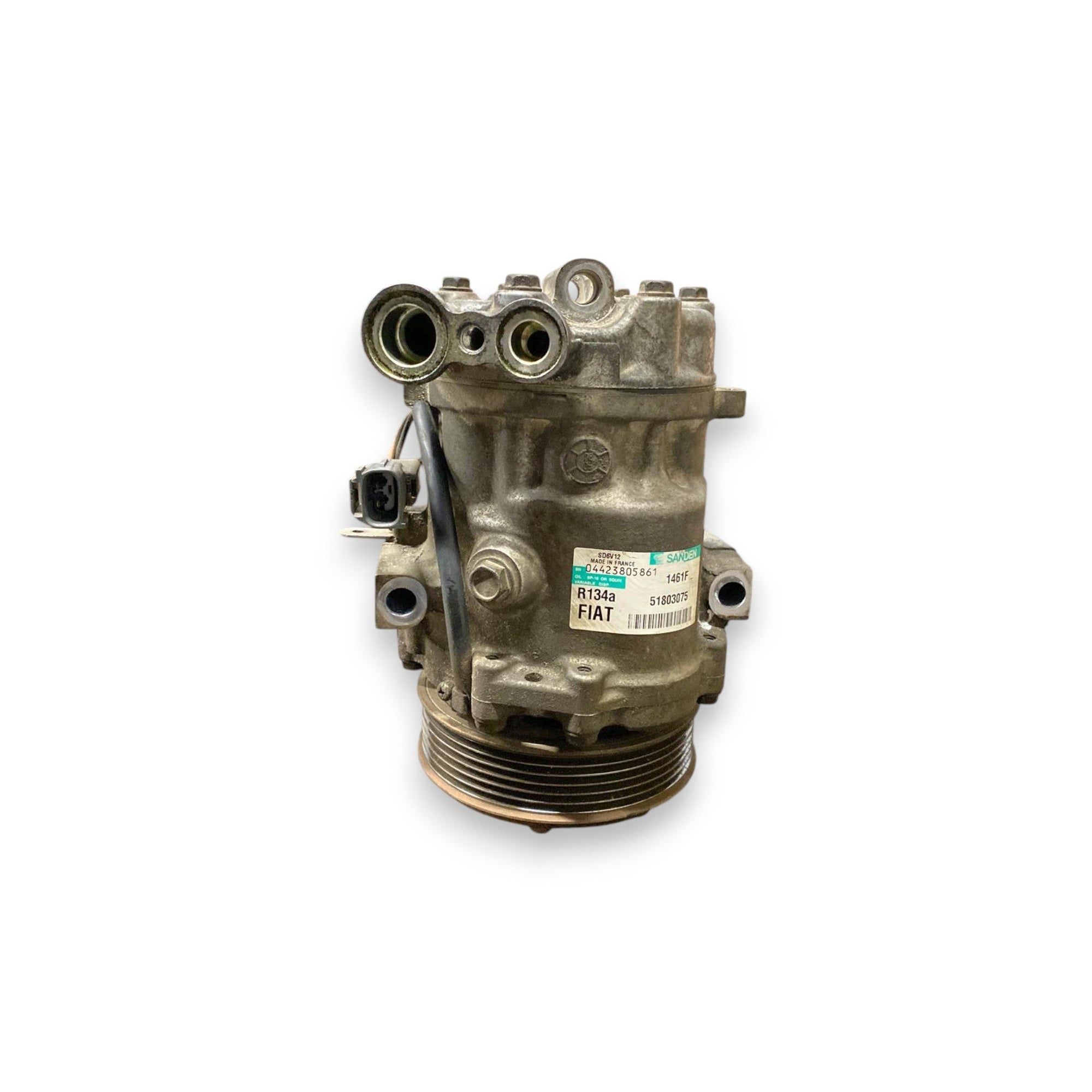 Compressore aria condizionata Fiat Grande Punto 1.3 Diesel (2005 - 2012) Cod: 51803075 - F&P CRASH SRLS - Ricambi Usati