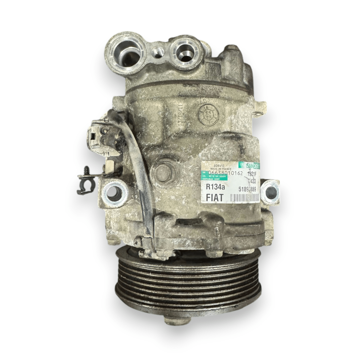 Compressore aria condizionata Fiat Grande Punto 1.3 diesel cod.51893889 (2005 - 2012) - F&P CRASH SRL - Ricambi Usati