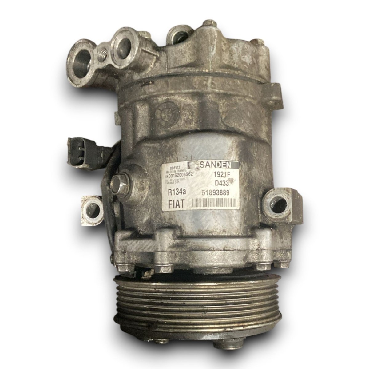 Compressore aria condizionata fiat grande punto cod . 51893889 1.3 diesel (2005 > 2018) - F&amp;P CRASH SRL - Ricambi Usati