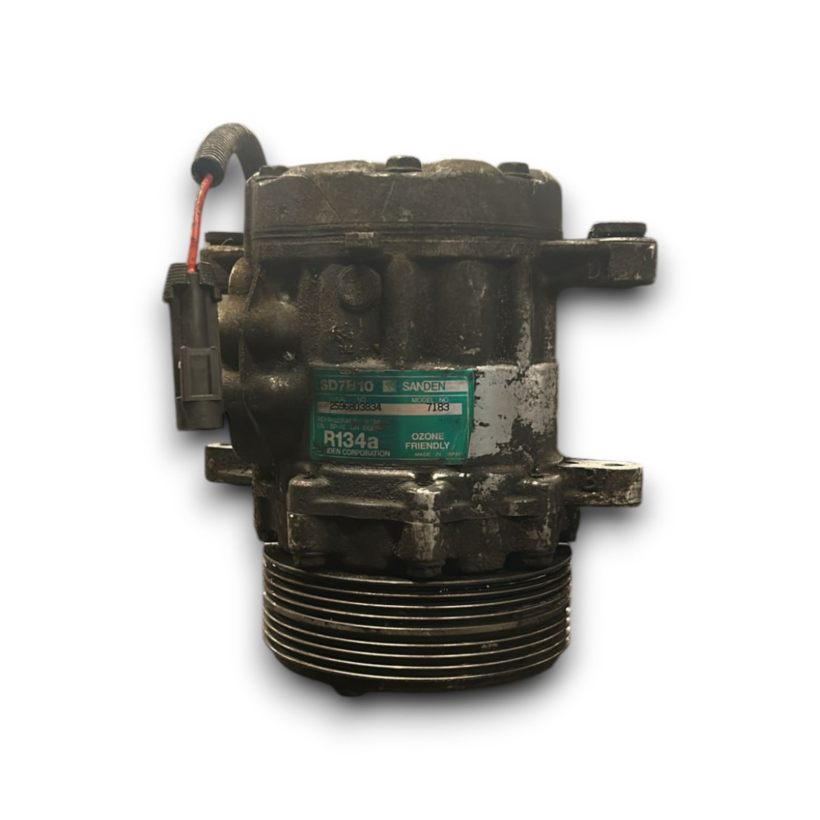 Air Conditioning Compressor Fiat Panda (169) 1.2 Petrol (2003 > 2012) code.SD7B10 - F&P CRASH SRLS - Used Parts