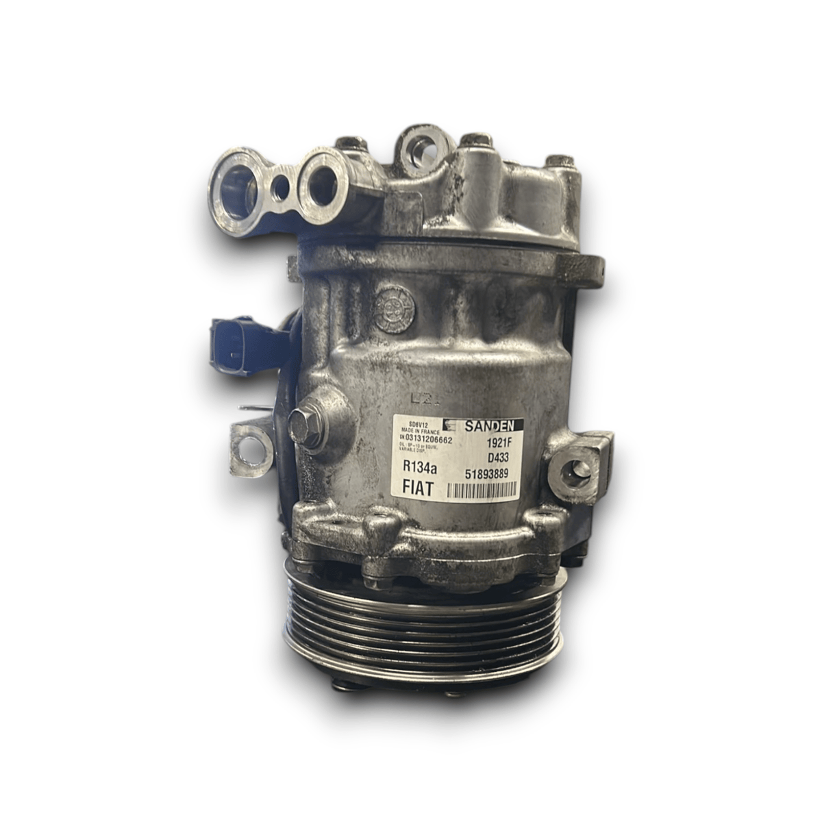 Compressore Aria Condizionata Fiat Punto Evo 1.3 Diesel (2012 &gt;) cod:51893889 - F&amp;P CRASH SRLS - Ricambi Usati