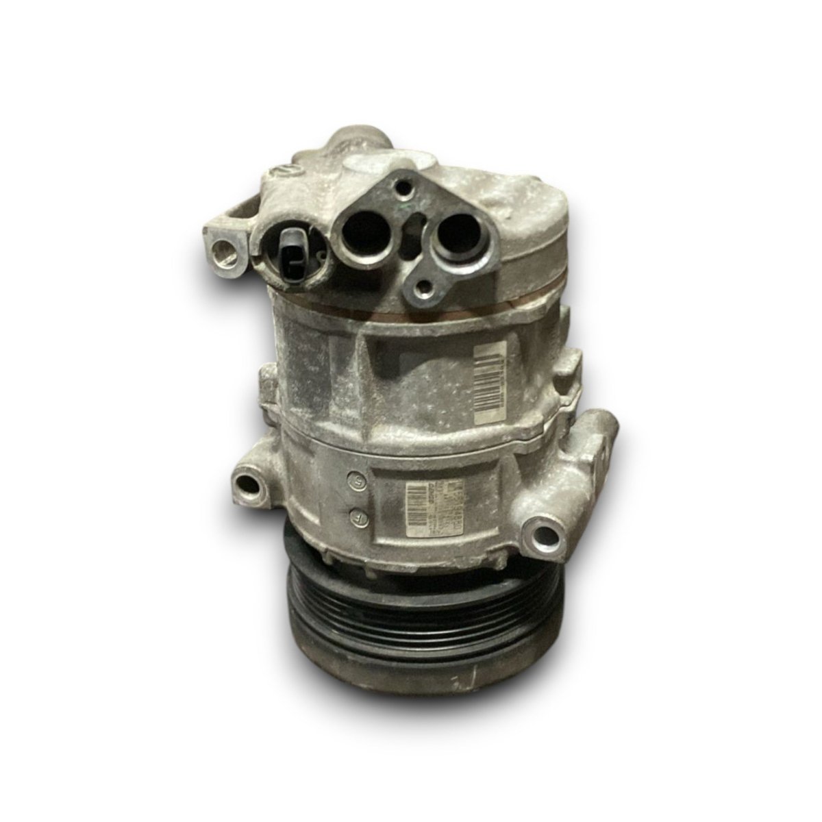 Air conditioning compressor fiat punto evo code . 55194880 1.4 gasoline (2012 >) - F&amp;P CRASH SRL - Used Spare Parts