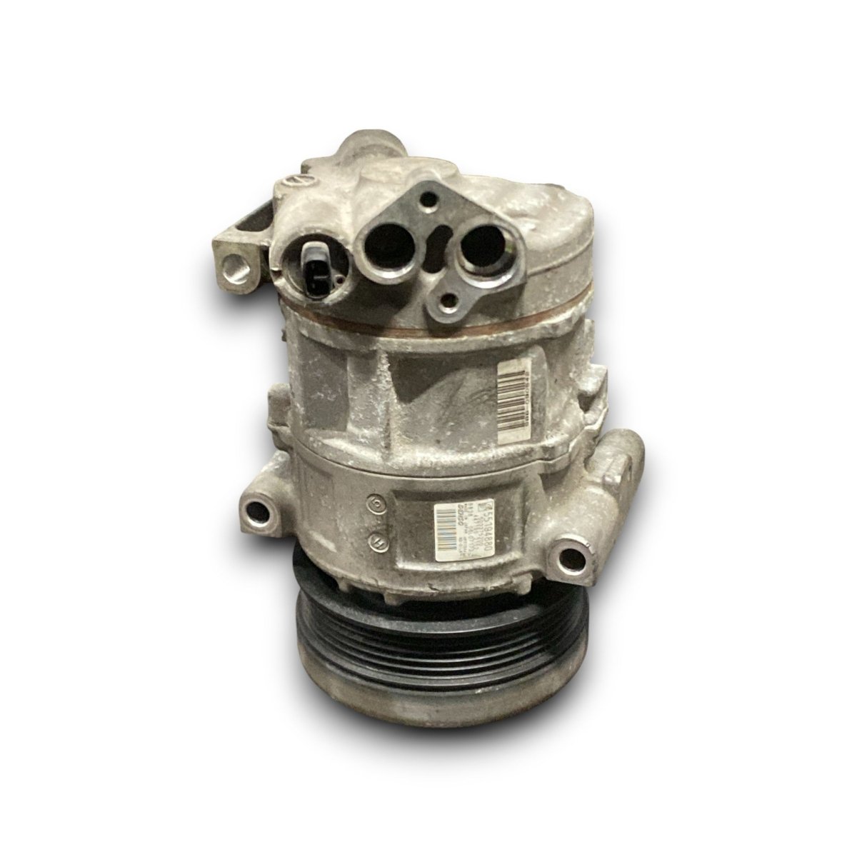 Air conditioning compressor fiat punto evo code . 55194880 1.4 petrol (2012 >) - F&amp;P CRASH SRL - Used Parts