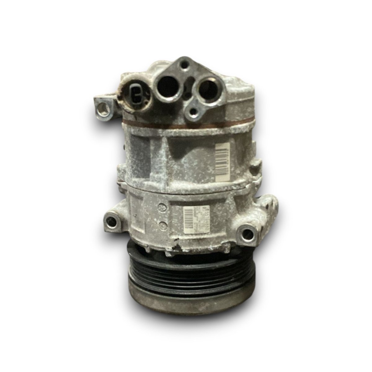 Air conditioning compressor fiat punto evo code . 55194880 1.4 petrol (2012 >) - F&P CRASH SRL - Used Parts