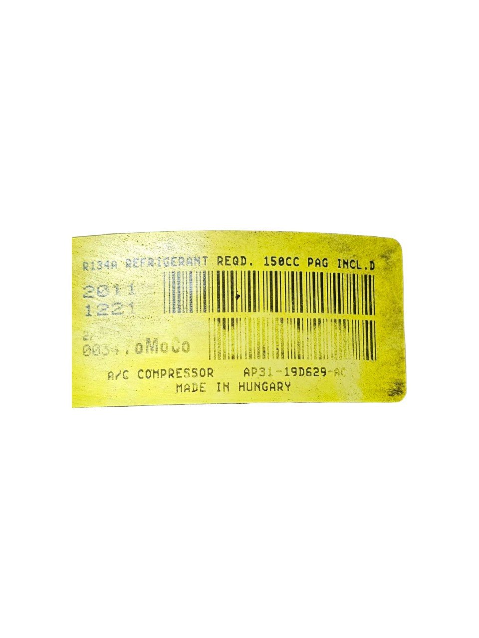 Air Conditioning Compressor Ford Fiesta VI 1.2 Petrol Code:AP3119D629AC (2008 - 2017) - F&P CRASH SRLS - Used Spare Parts