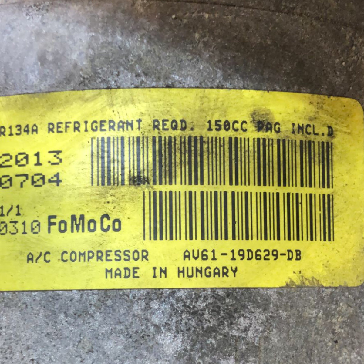 Compressore Aria Condizionata Ford Kuga 2.0 Diesel (2012 >2020) cod:AV61 - 19D629 - DB - F&P CRASH SRLS - Ricambi Usati