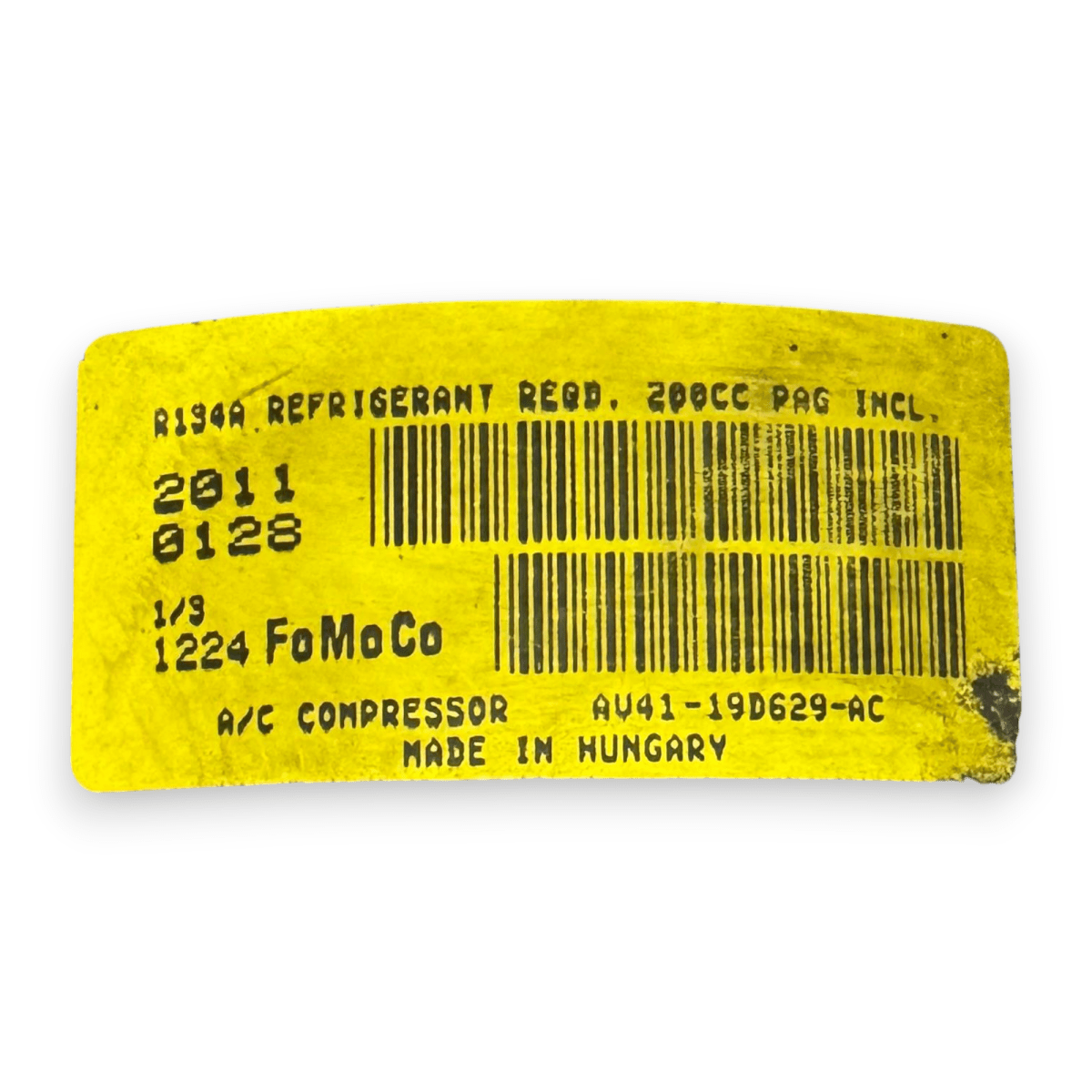 Compressore aria condizionata Ford Kuga 2.0 diesel cod.AV4119D629AC (2008 - 2012) - F&P CRASH SRL - Ricambi Usati