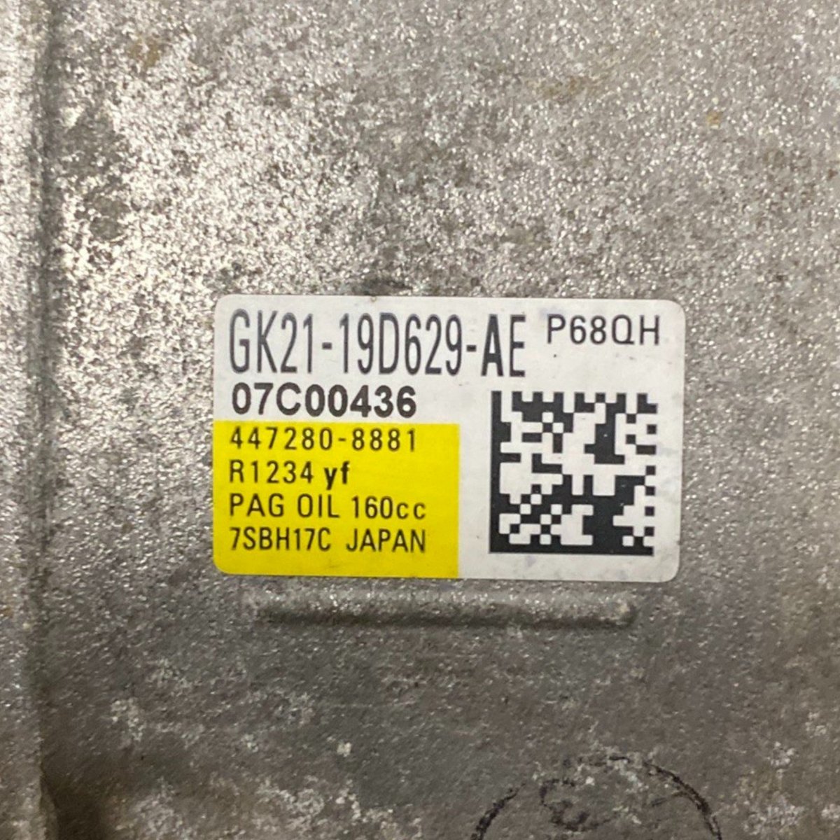 Compressore aria condizionata ford tourneo custom 2.0 diesel Cod: gk21 - 19d629 - ae (2013 - 2022) - F&P CRASH SRLS - Ricambi Usati