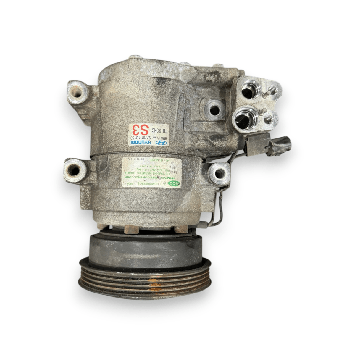 Compressore aria condizionata Hyundai Getz 1.3 benzina cod.97701 - 1C150 (2002 - 2011) - F&amp;P CRASH SRL - Ricambi Usati