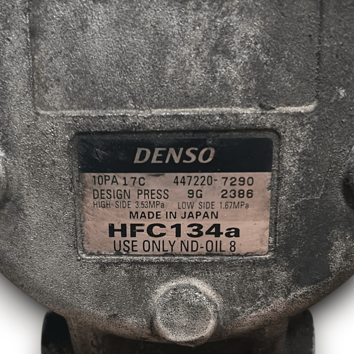 compressore aria condizionata iveco daily 2.3 diesel cod:447220-7290 (1999 > 2006) - F&P CRASH SRL - Ricambi Usati