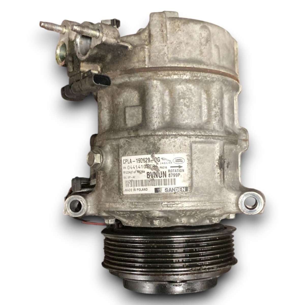 Compressore aria condizionata Jaguar f - pace cod . cpla - 19d629 - bg 2.0 diesel (2016 > 2025) - F&amp;P CRASH SRL - Ricambi Usati