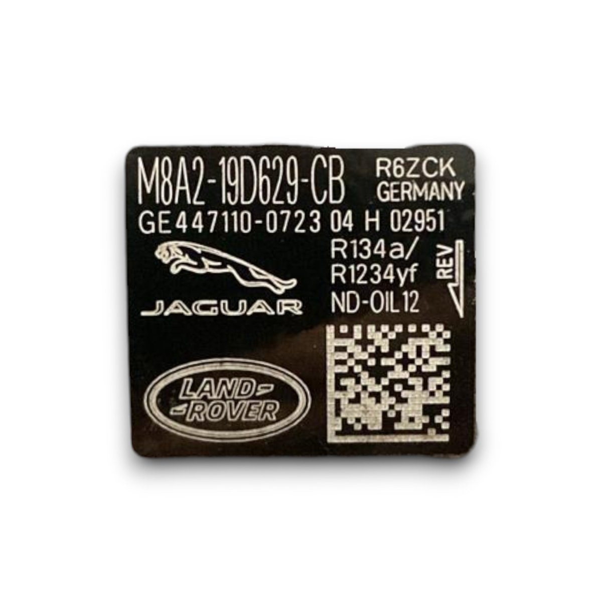 Compressore aria condizionata jaguar f - pace cod . m8a2 - 19d629 - cb 2.0 diesel (2016 >) - F&P CRASH SRL - Ricambi Usati