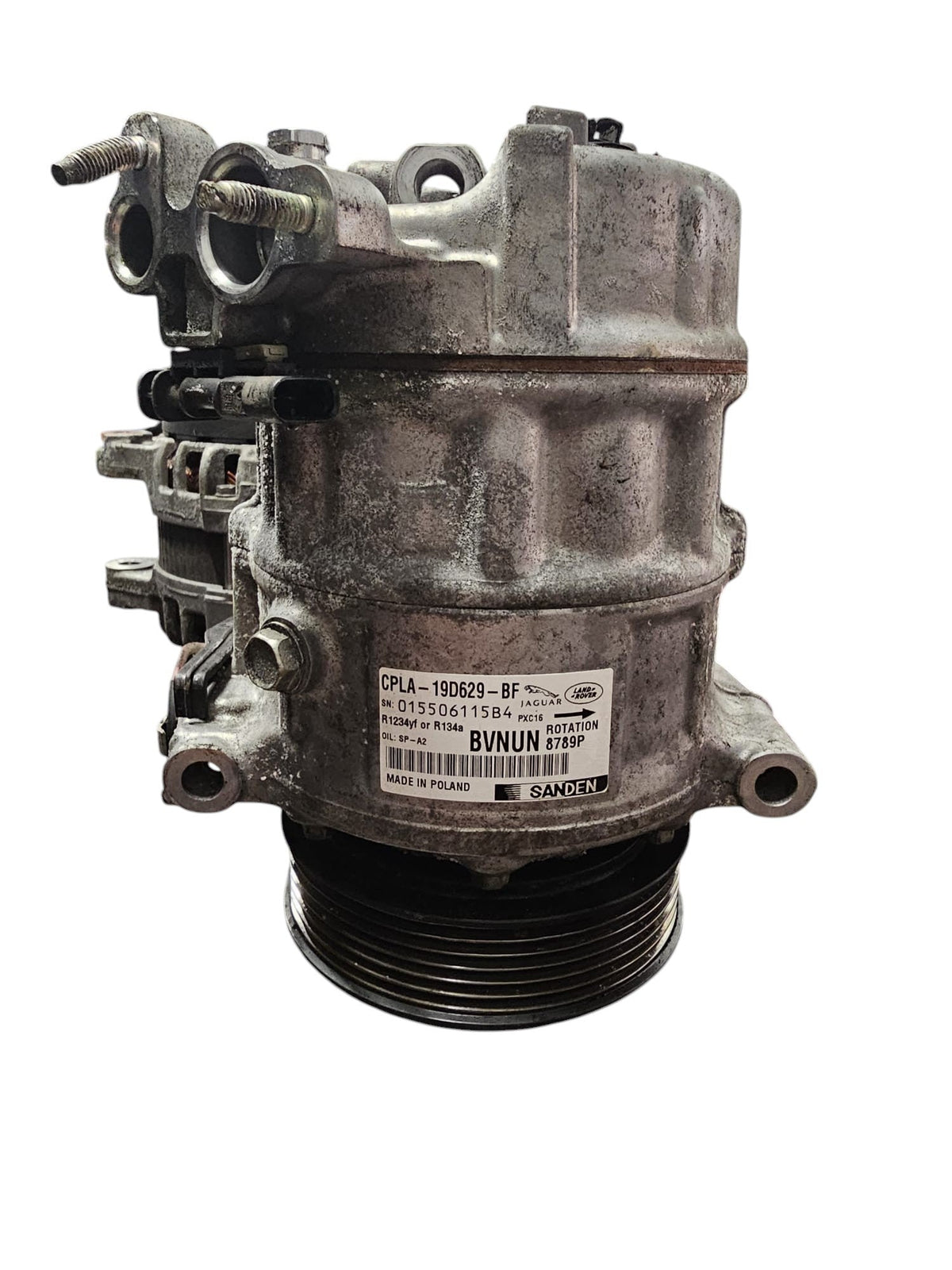 Air Conditioning Compressor Jaguar XF X250 3.0 Diesel Code: CPLA - 19D629 - BF (2008 - 2015) - F&amp;P CRASH SRLS - Used Parts