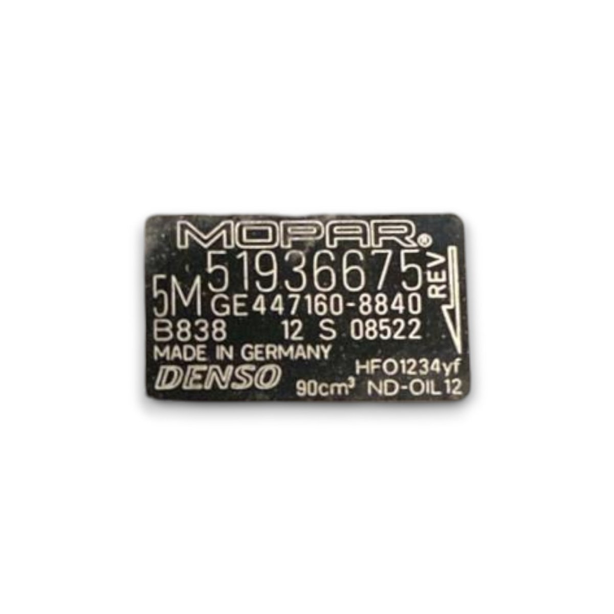 Compressore aria condizionata jeep Renegade cod . 51936675 2.0 diesel (2014 > 2026) - F&P CRASH SRL - Ricambi Usati