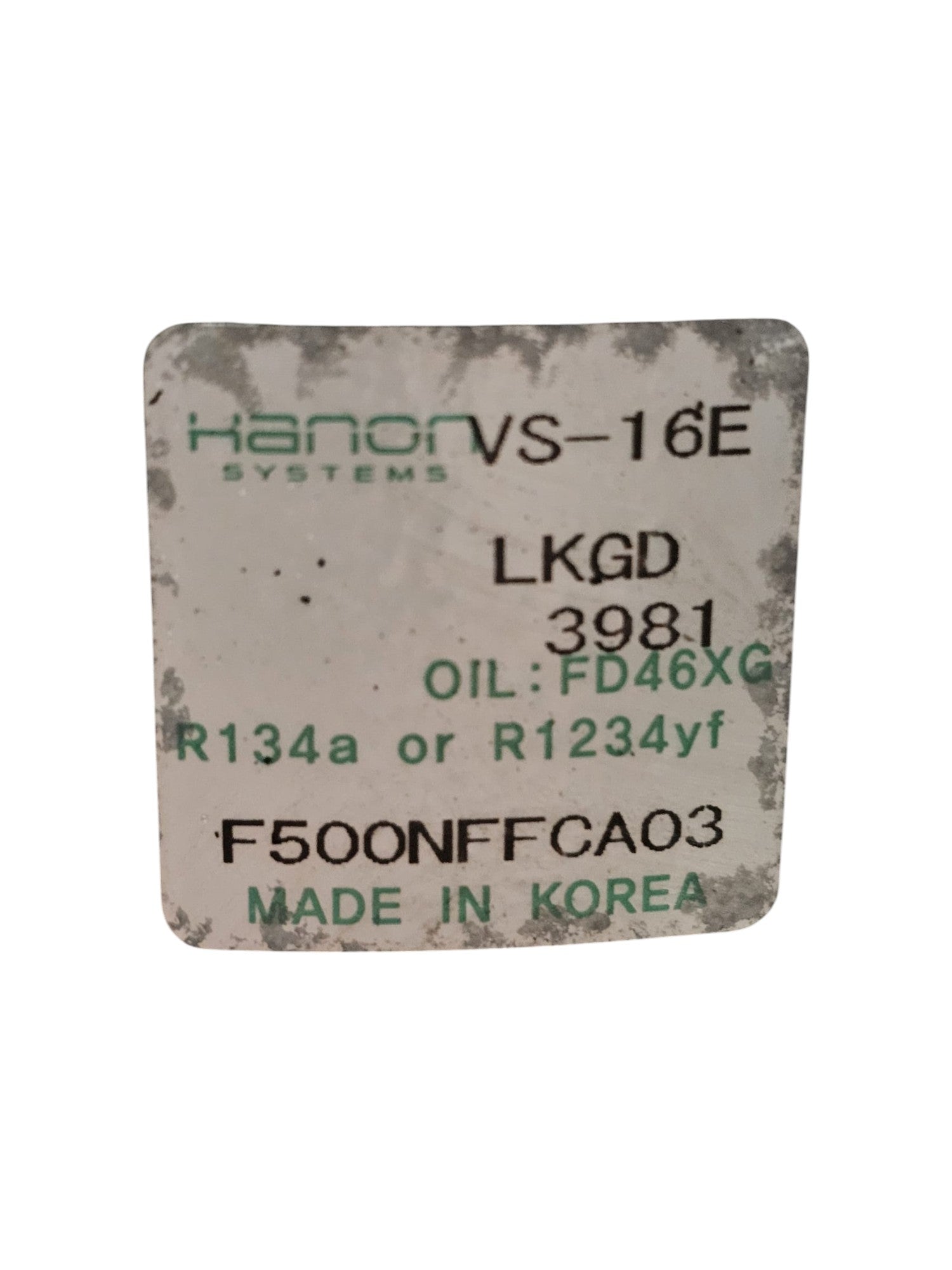 Compressore Aria Condizionata Kia Sportage QL 1.7 Diesel Cod:97701D7100 (2016 - 2021) - F&P CRASH SRLS - Ricambi Usati