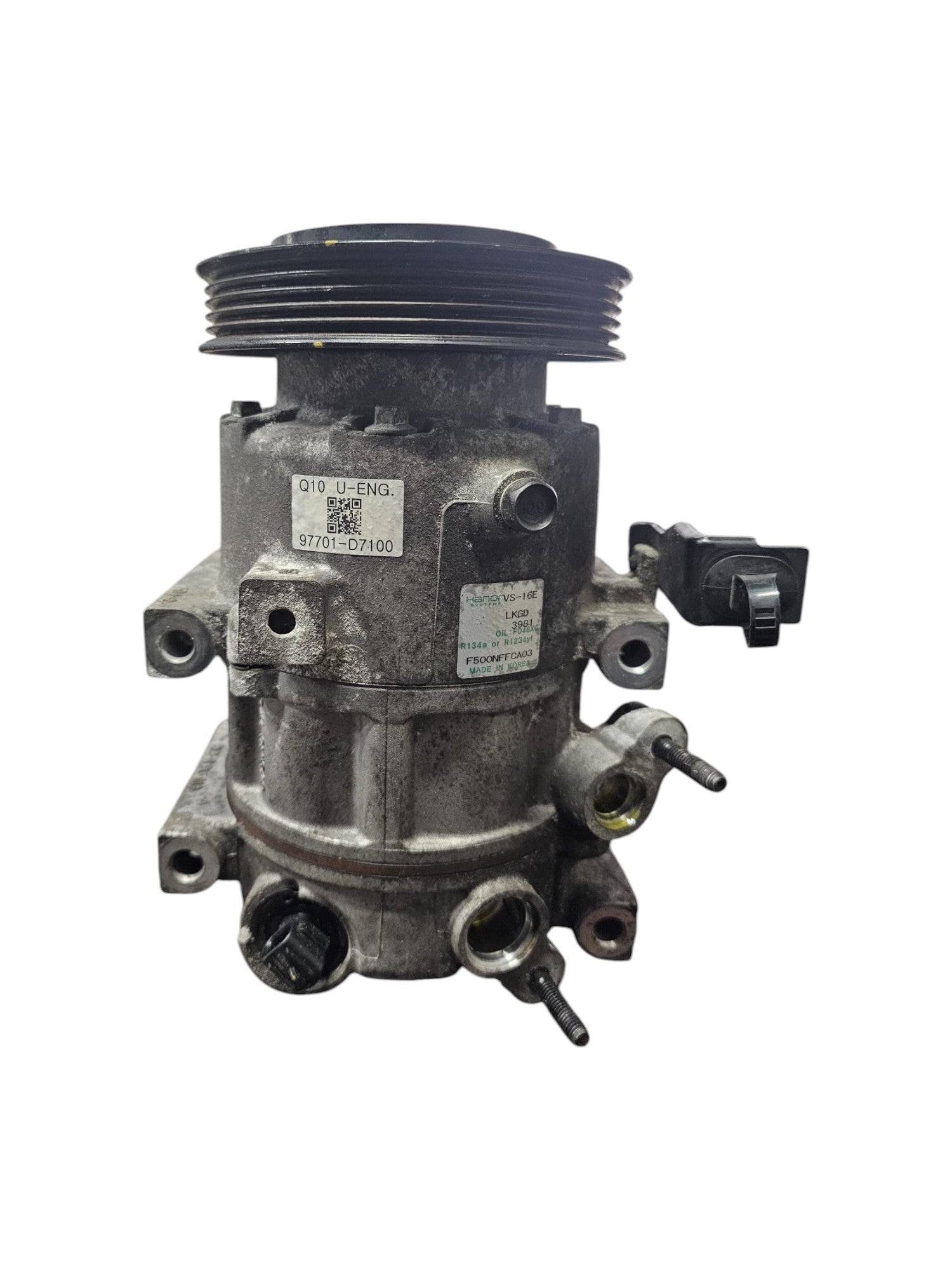 Compressore Aria Condizionata Kia Sportage QL 1.7 Diesel Cod:97701D7100 (2016 - 2021) - F&P CRASH SRLS - Ricambi Usati