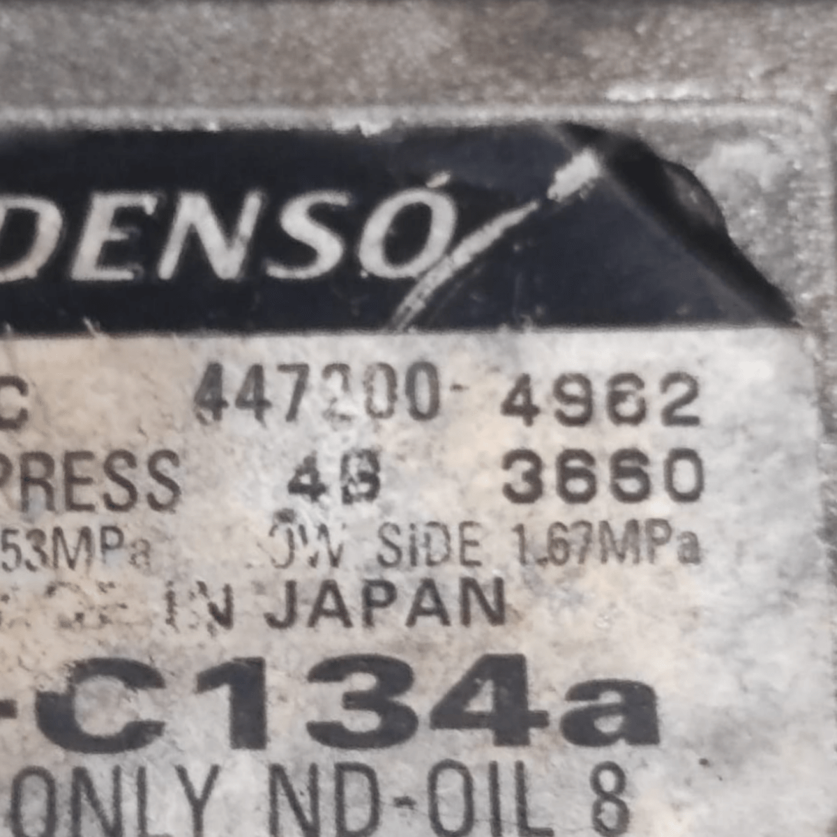 Compressore aria condizionata land rover discovery ii 2.5 diesel cod: 4472004962 (1998 - 2005) - F&P CRASH SRLS - Ricambi Usati