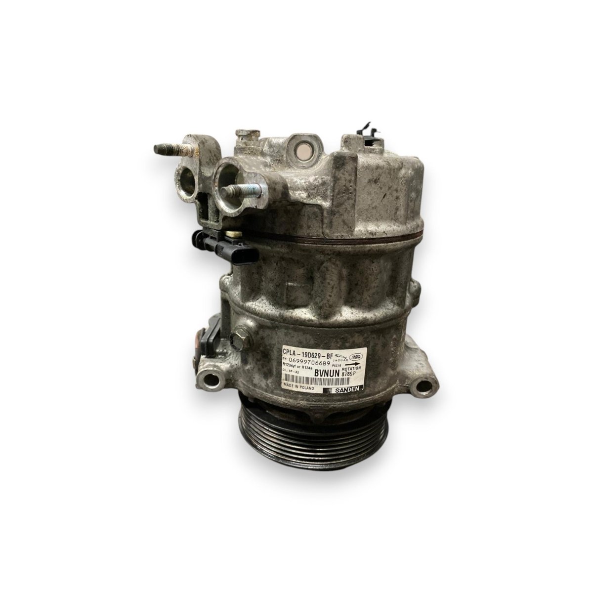 Compressore aria condizionata Land Rover Discovery V Sport L550 2.0 Diesel (2015 - ) Cod: CPLA - 19D629 - BF - F&P CRASH SRLS - Ricambi Usati