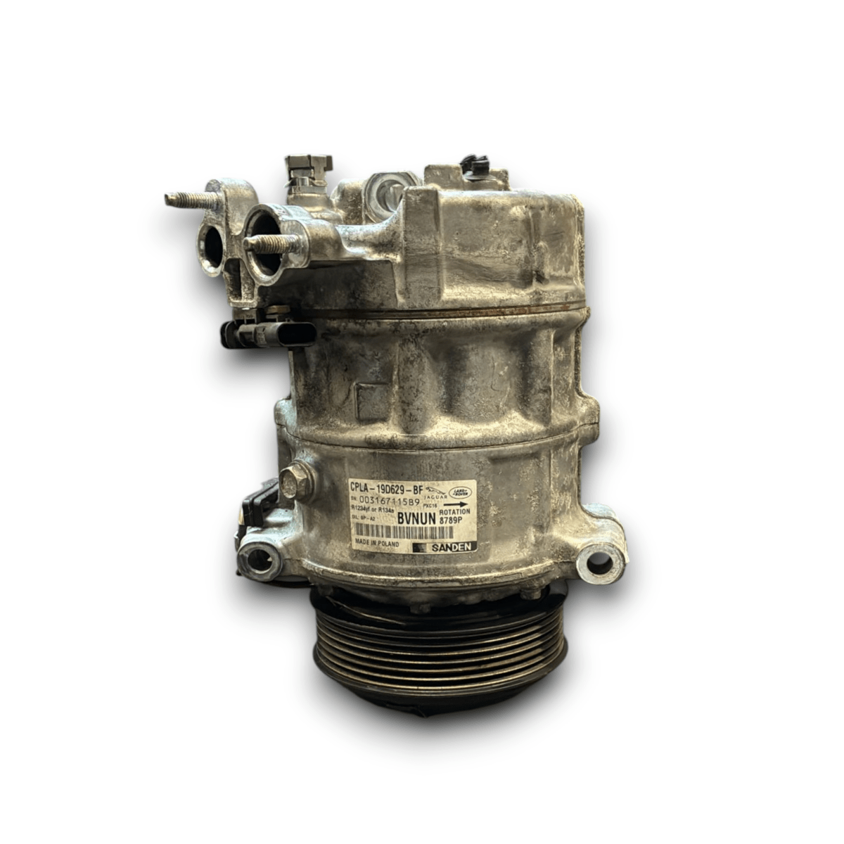 Compressore aria condizionata land rover evoque i serie 2.2 diesel cod : cpla - 19d629 - bf (2011 - 2018) - F&P CRASH SRL - Ricambi Usati