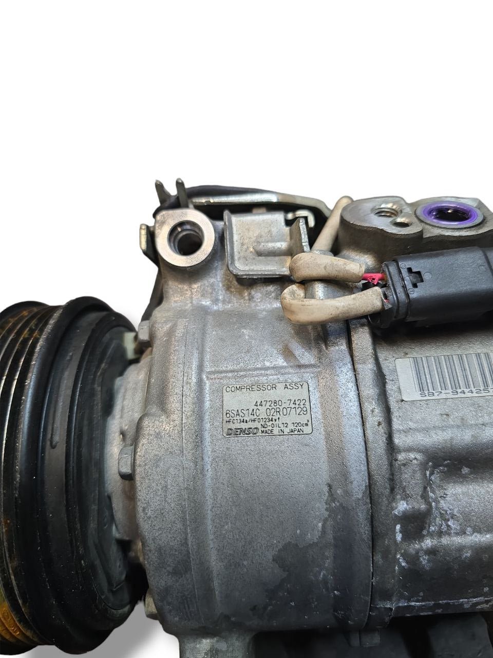 Air Conditioning Compressor Mercedes-Benz Class B w246 2.0 Diesel (2012 - 2018) Code: 447280-7422 - F&P CRASH SRLS - Used Parts