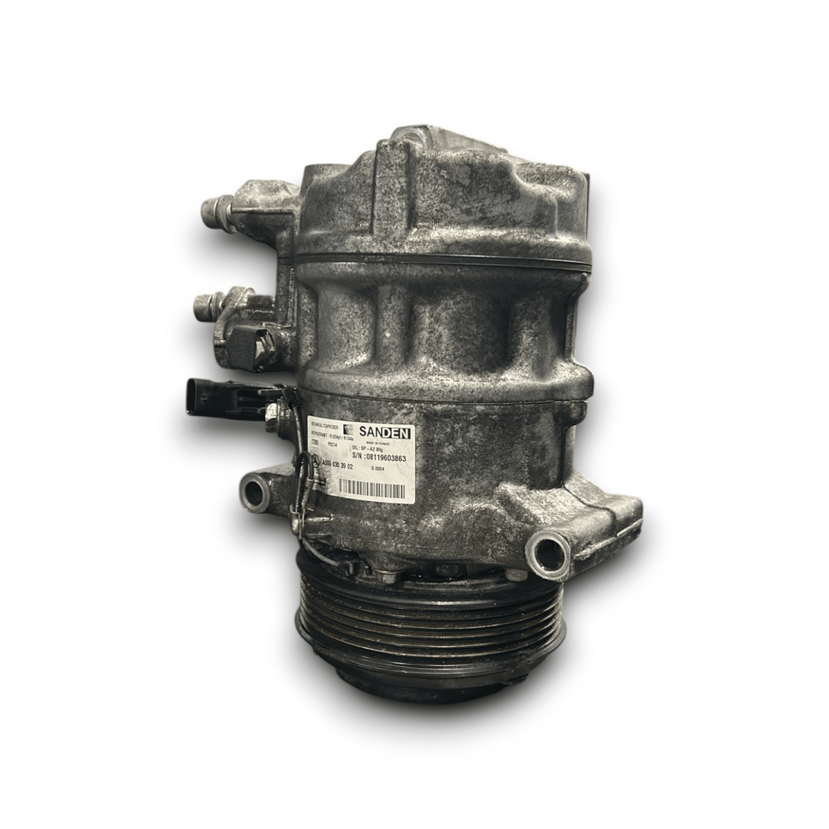 Air Conditioning Compressor Mercedes Benz GLC 2.2 Diesel code:A0008303902 (2015 > 2022) - F&amp;P CRASH SRLS - Used Parts
