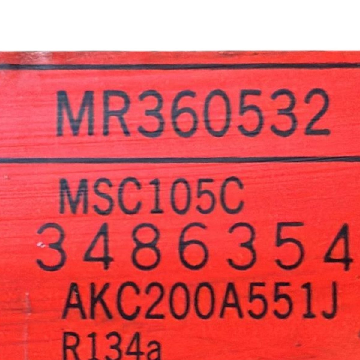 Compressore aria condizionata mitsubishi pajero sport 1 cod .mr360532 2.5 diesel (2004 > 2008) - F&P CRASH SRL - Ricambi Usati