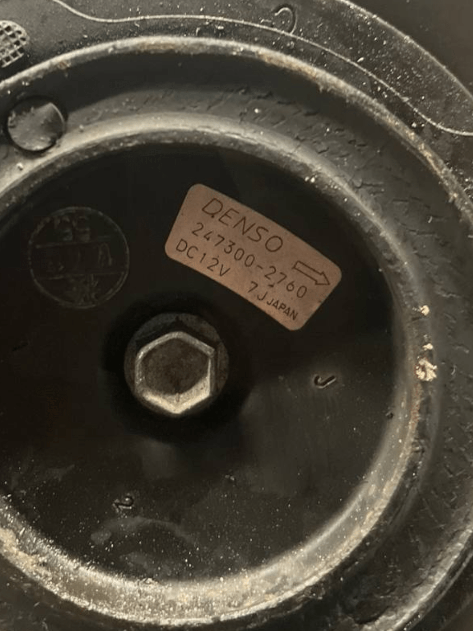 Mitsubishi Pajero V80 Air Conditioning Compressor (2006 to 2021) code: 247300 - 2760 - F&P CRASH SRLS - Used Parts