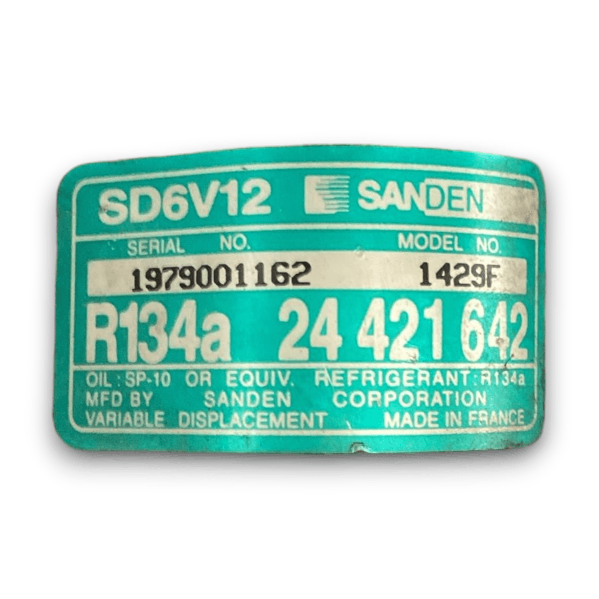 Compressore aria condizionata Opel Astra h cod . 24421642 1.7 diesel (2004 > 2011) - F&P CRASH SRL - Ricambi Usati