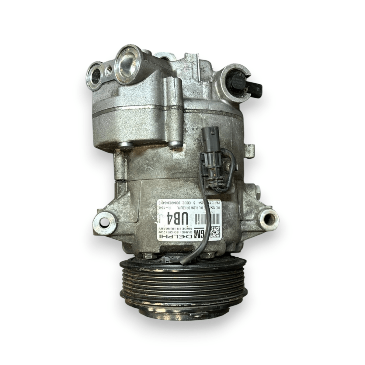 Compressore aria condizionata opel astra j 1.6 diesel cod:13335254 (2009-2020) - F&P CRASH SRL - Ricambi Usati
