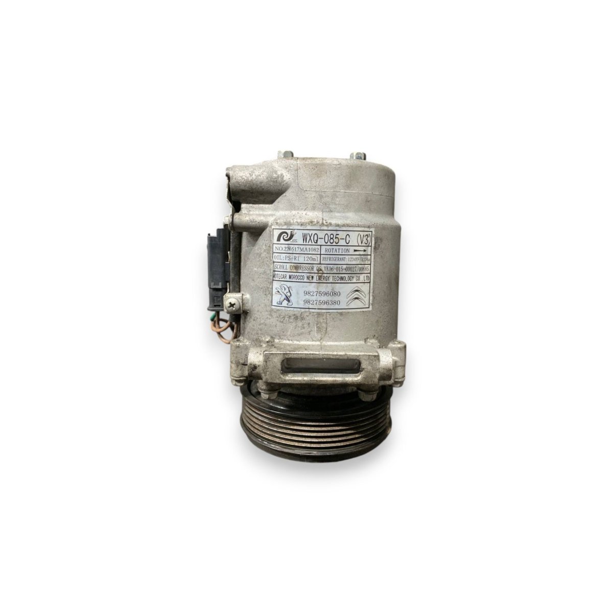 Compressore aria condizionata opel corsa f 1.2 benzina Cod: 9827596080 (2019 - ) - F&P CRASH SRLS - Ricambi Usati