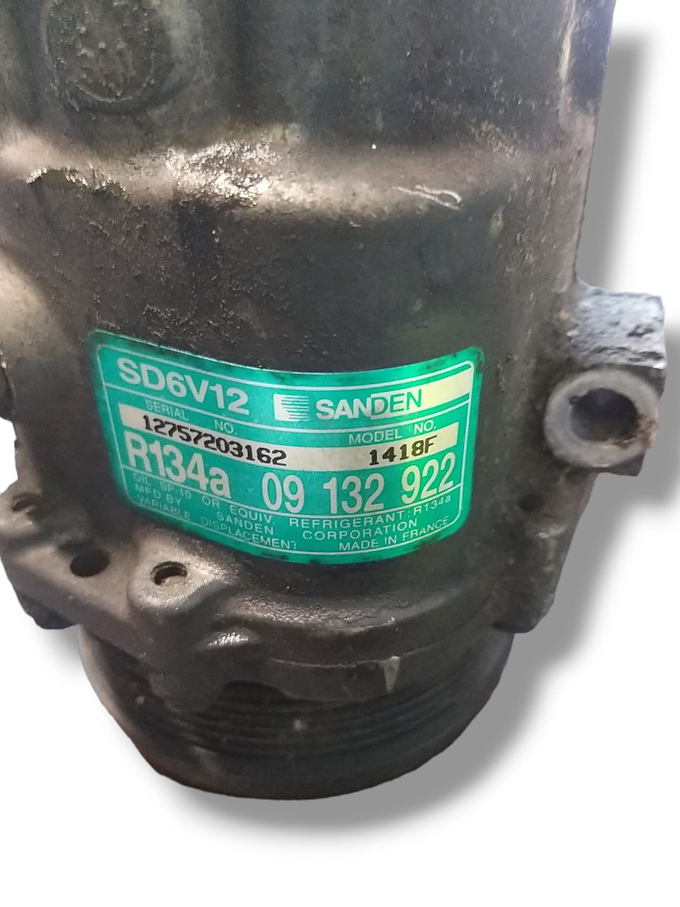 Compressore Aria Condizionata Opel Zafira 2.2 Diesel ( 2007 ) Cod : 09132922 - F&P CRASH SRLS - Ricambi Usati