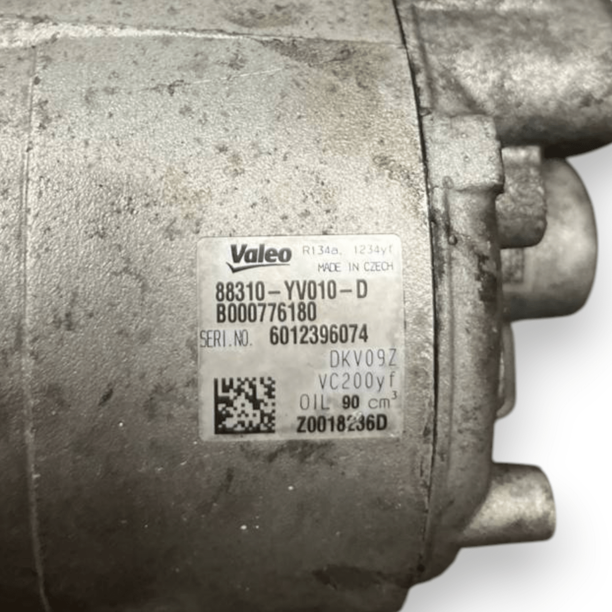 Air Conditioning Compressor Peugeot 108 1.0 Petrol (2014 to 2021) code: 88310 - YV010 - D - F&P CRASH SRLS - Used Parts