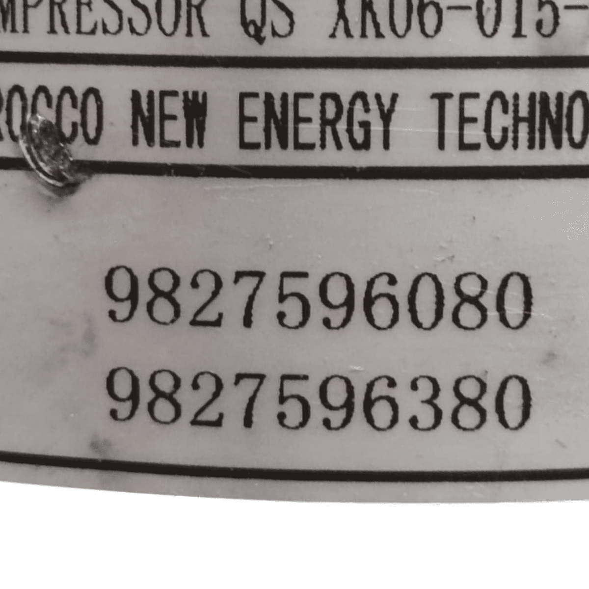Air conditioning compressor peugeot 208 1.2 petrol code: 9827596080 (2012 - 2018) - F&P CRASH SRL - Used Parts