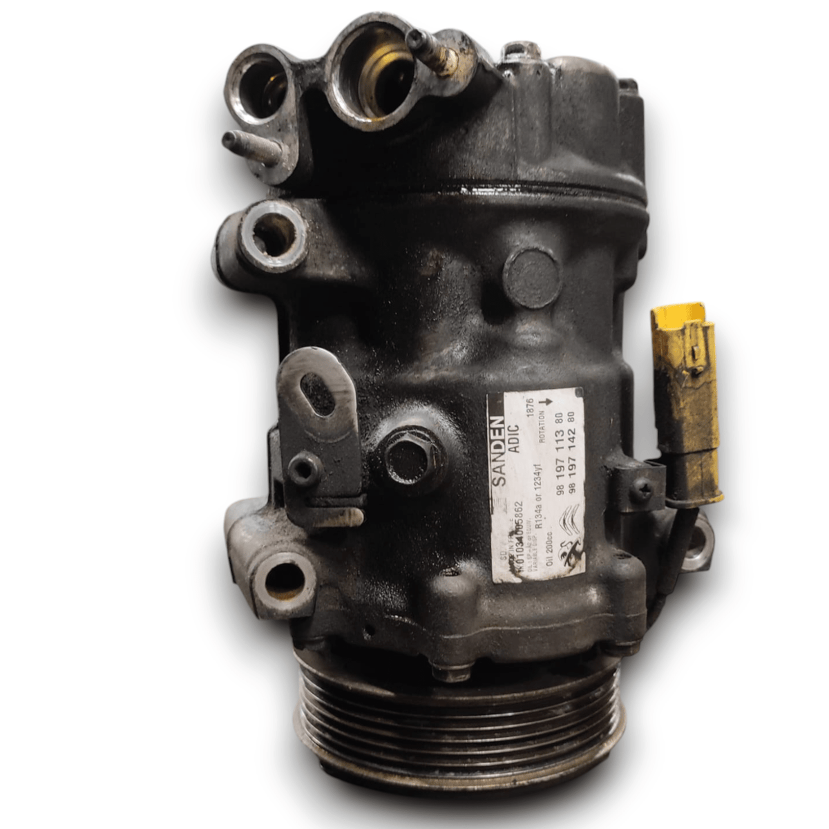 Compressore Aria Condizionata Peugeot 208 II Serie 1.2 Benzina COD: 9819711380 (2019 - ) - F&amp;P CRASH SRLS - Ricambi Usati