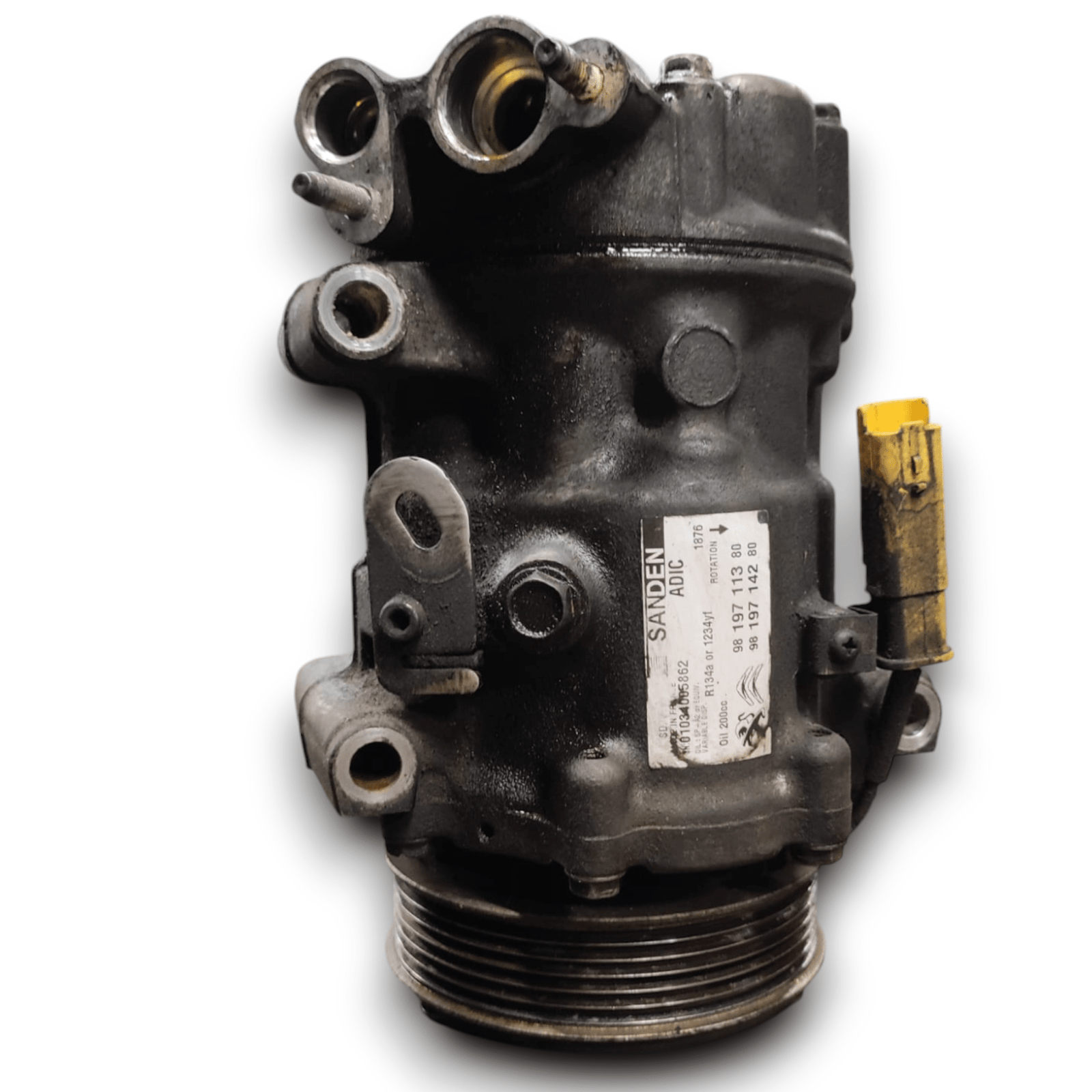 Compressore Aria Condizionata Peugeot 208 II Serie 1.2 Benzina COD: 9819711380 (2019 - ) - F&P CRASH SRLS - Ricambi Usati