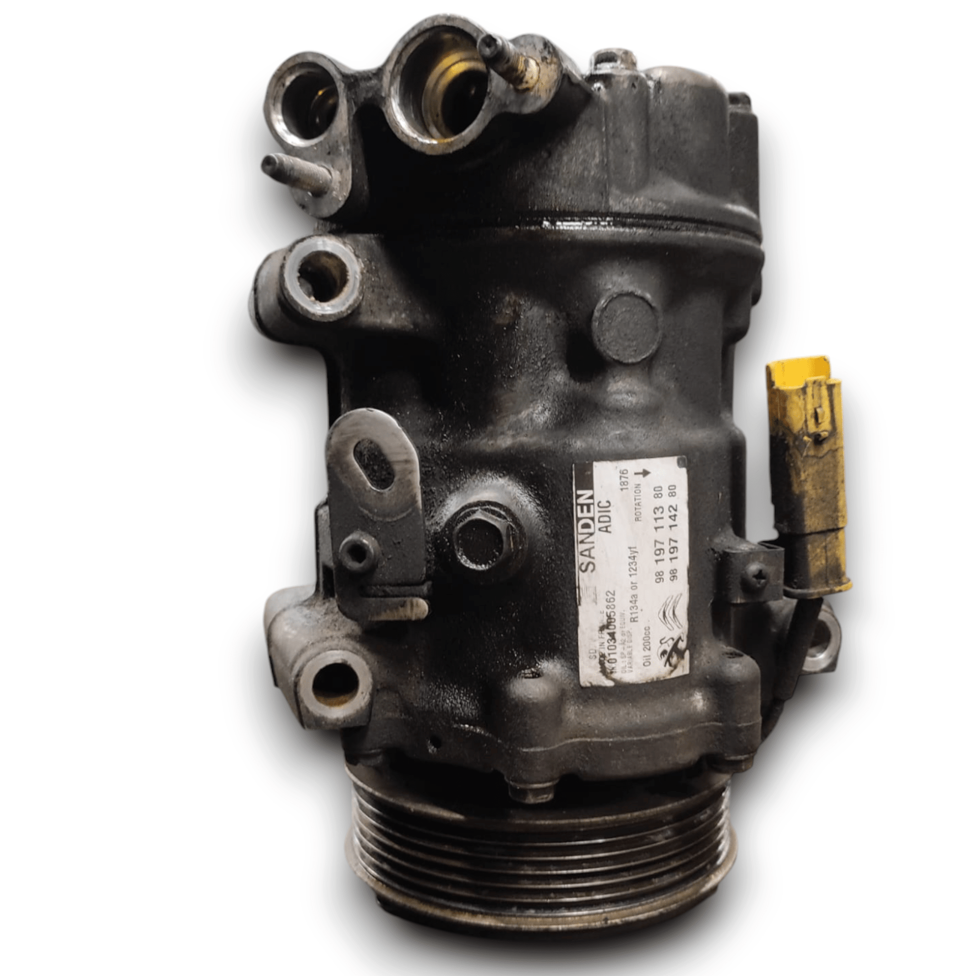 Compressore Aria Condizionata Peugeot 208 II Serie 1.2 Benzina COD: 9819711380 (2019 - ) - F&P CRASH SRLS - Ricambi Usati