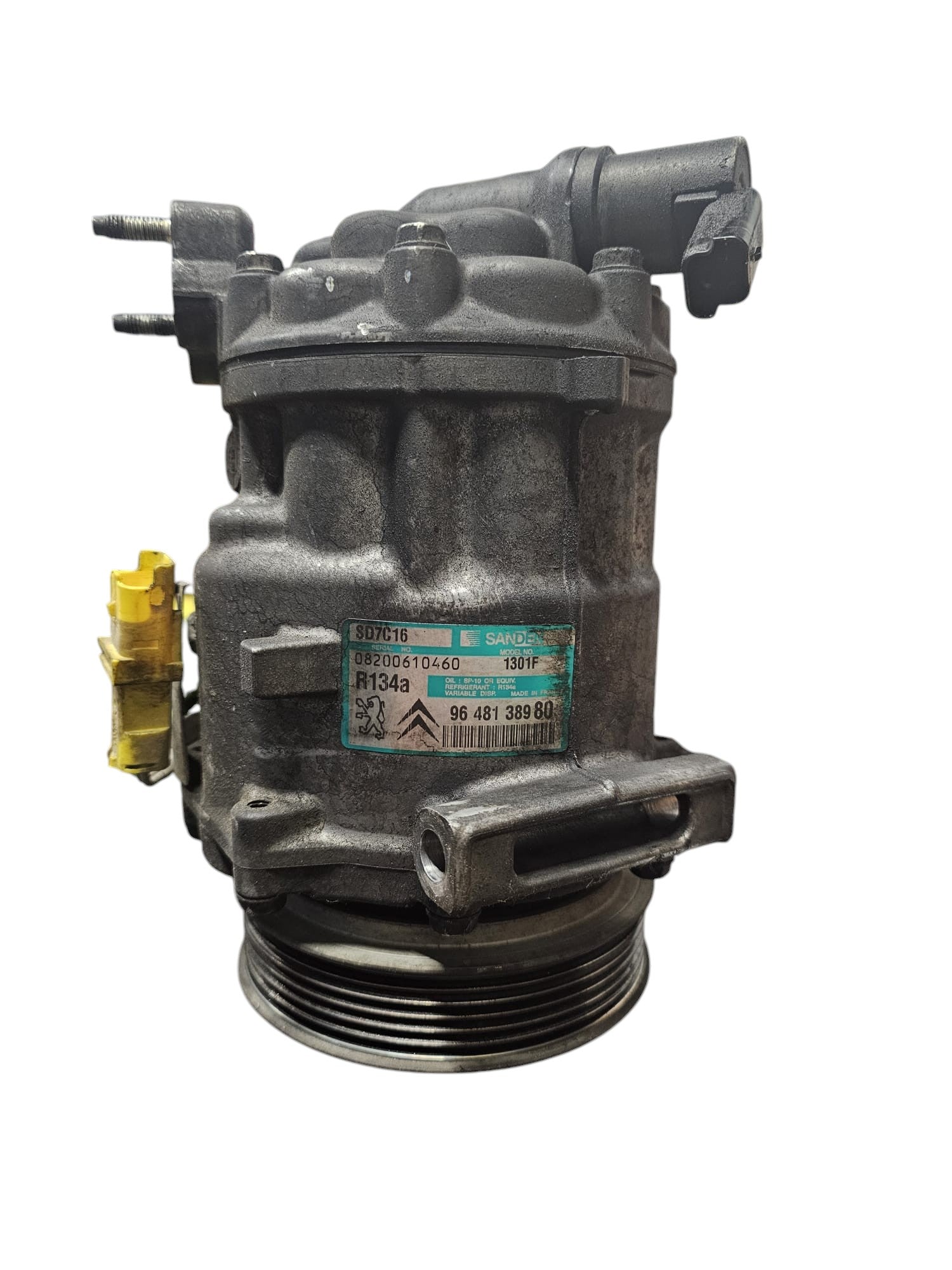 Air Conditioning Compressor Peugeot 407 I 2.0 Diesel Code:9648138980 (2004 - 2012) - F&P CRASH SRLS - Used Parts